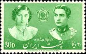 Colnect-881-331-Mohammad-Rez%C4%81-1919-1980-Princess-Fawzia-Fuad-1921-2013.jpg