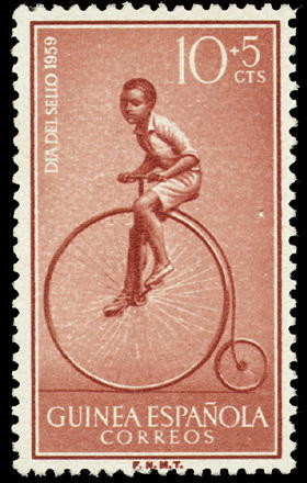 Colnect-1532-994-Stamp-day-High-wheel.jpg