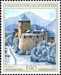 Colnect-1167-939-Vaduz-Castle-and-Four-Seasons.jpg