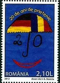 Colnect-1398-558-20-Years-Since-The-Conclusion-Of-The-Romanian-German-Friends.jpg