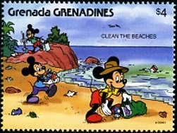 Colnect-4331-155-Mickey-and-nephews-cleaning-beach.jpg