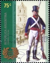 Colnect-1261-525-Bicentenary-of-the-Creation-of-Infantry-Corps--Patricios-.jpg