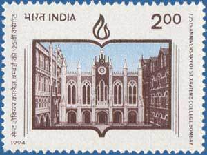 Colnect-555-977-St-Xavier-s-College-Bombay---125th-Anniversary.jpg