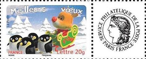 Colnect-4541-497-Best-wishes--Penguins-and-reindeer-in-sledge.jpg