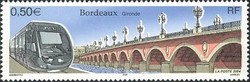 Colnect-568-805-Bordeaux---The-Stone-Bridge-and-the-tram.jpg