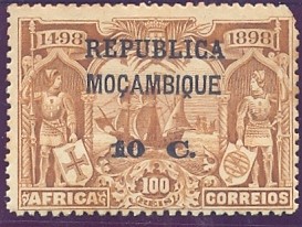 Colnect-2693-897-Fleet-of-Vasco-da-Gama-on-the-run---on-Africa-stamp.jpg
