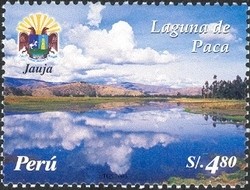 Colnect-1557-494-Tourism-in-Peru---Paca--s-Lagoon.jpg