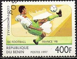 Colnect-1319-756-Soccer-player-and-map-of-France.jpg