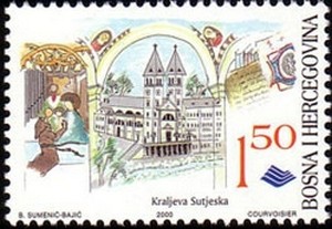Colnect-1551-497-Franciscan-Monestary-Kraljeva-Sutjeska.jpg