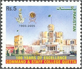 Colnect-598-626-Command-and-Staff-College-Quetta.jpg