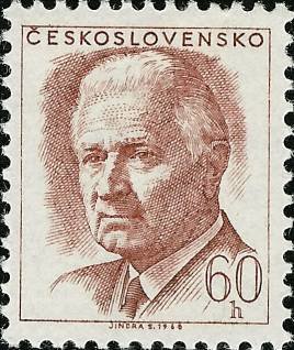 Colnect-438-405-Ludv%C3%ADk-Svoboda-1895-1979-president.jpg