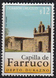 Colnect-1760-229-Chapel-and-fortress-in-Farruco---Durazno.jpg