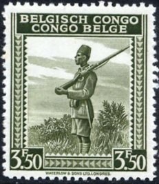 Colnect-1079-215-Soldier---inscribed--quot-Belgisch-Congo-Congo-Belge-quot-.jpg