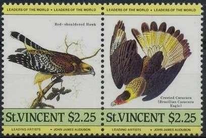 Colnect-1746-587-Red-shouldered-hawk---Crested-caracara.jpg