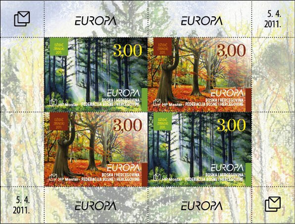 Colnect-3825-851-CEPT-Europa-The-forest---Block.jpg
