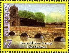 Colnect-2875-731-Puente-del-Fuerza-Santiago-nbsp--Intramuros.jpg