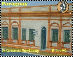 Colnect-2373-315-130th-Anniversary-of-Paraguayan-Athenaeum.jpg