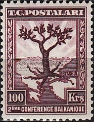 Colnect-985-319-Olive-Tree-with-Roots-Extending-to-All-Balkan--Capitals.jpg