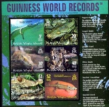 Colnect-3093-023-Reptiles-in-Guinness-Book-of-World-Records.jpg