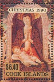 Colnect-4064-211-Madonna-and-Child-with-Saints-by-Bartolomeo-Vivarini.jpg