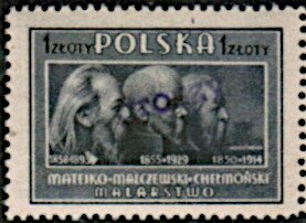 Colnect-6075-730-J-Matejko-J-Malczewski-and-J-Chelmonski-overprinted.jpg