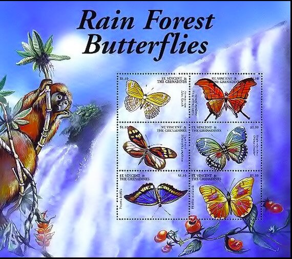 Colnect-5901-914-Rain-Forest-Butterflies.jpg