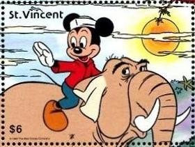 Colnect-1758-842-Mickey-as-Nehru-riding-an-elephant.jpg