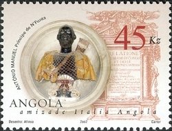 Colnect-1305-922-Antonio-Manuel-Prince-of-N-Funta-Ambassador-of-Congo-in-Ro.jpg