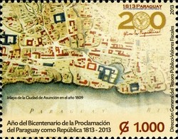 Colnect-2373-311-Proclamation-of-Paraguay-as-Republic-1813-2013.jpg
