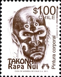 Colnect-2091-083-Rapa-Nui---Man-with-painted-face.jpg