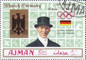 Josef_Neckermann_1972_Ajman_stamp.jpg