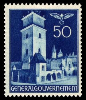 Generalgouvernement_1940_48_Rathausturm_in_Krakau.jpg