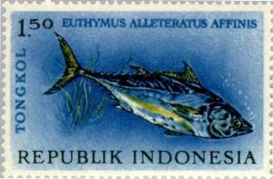 Euthynnus_affinis_1963_Indonesia_stamp.jpg