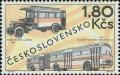Colnect-420-369-First-Prague-bus-1907-and-sectionalized-Skoda-bus-1967.jpg
