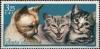 Colnect-461-276-Heads-of-three-cats.jpg