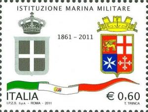 Colnect-1090-072-150th-anniversary-italian-navy_establishment-of-the-Navy.jpg