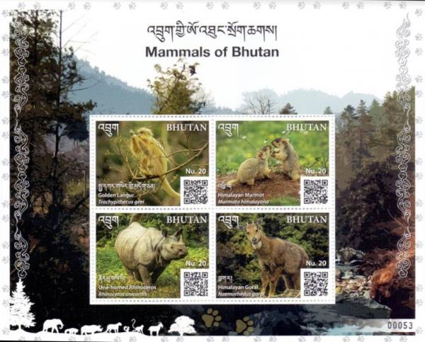 Colnect-5577-076-Mammals-of-Bhutan.jpg