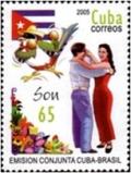 Colnect-2526-909-Son-dancers-and-Cuban-flag.jpg