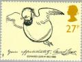 Colnect-122-583-Edward-Lear-as-a-Bird.jpg