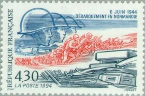 Colnect-146-265-50th-anniversary-of-the-Normandy-landings.jpg