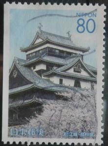 Colnect-3947-027-Matsue-Castle---Cherry-Blossoms.jpg