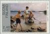 Colnect-160-291---Children-playing-at-the-shore---by-Albert-Edelfelt.jpg