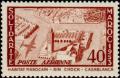 Colnect-848-548-Casablanca-station-No-4-and-stamp-airmail.jpg