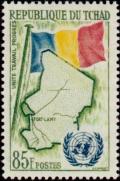 Colnect-894-193-Map-of-Chad-national-flag--amp--UNO-logo.jpg