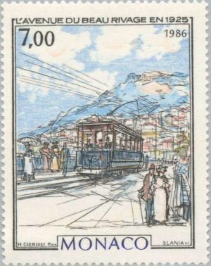 Colnect-149-164-Tram-in-the-Avenue-du-Beau-Rivage-1925.jpg
