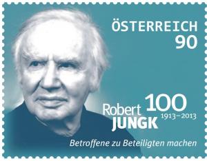Colnect-2021-172-100th-Birthday-of-Robert-Jungk-1913-1994.jpg