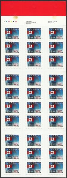 Colnect-5655-634-Flag-in-front-of-Canada-Post-Ottawa-overprint-Vancouver-2010.jpg