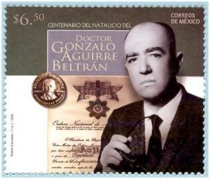 Colnect-418-760-Centenary-of-the-Birth-of-Gonzalo-Aguirre-Beltran.jpg