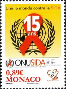 Colnect-1153-634-UN-emblem-with-AIDS-ribbon.jpg