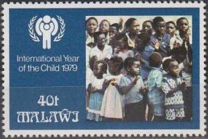 Colnect-1733-778-Malawi-children-and-IYC-emblem.jpg